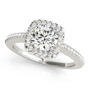 ENGAGEMENT RINGS HALO ROUND - Image 2