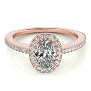 ENGAGEMENT RINGS HALO OVAL - Image 4