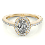 ENGAGEMENT RINGS HALO OVAL - Image 9