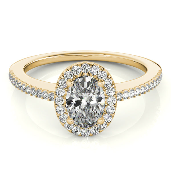 ENGAGEMENT RINGS HALO OVAL - Image 9