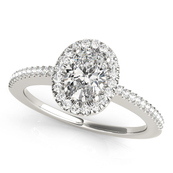 ENGAGEMENT RINGS HALO OVAL - Image 2