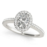 ENGAGEMENT RINGS HALO OVAL - Image 2