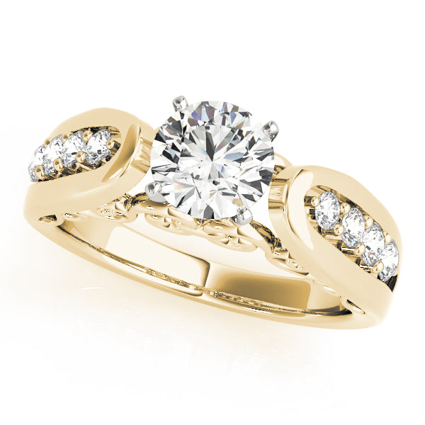 ENGAGEMENT RINGS SINGLE ROW PRONG SET - Image 6