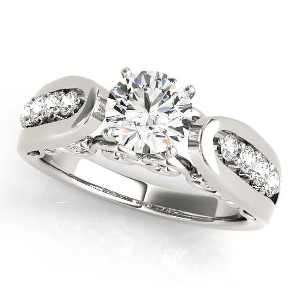 ENGAGEMENT RINGS SINGLE ROW PRONG SET - Image 2
