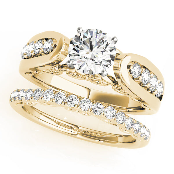 ENGAGEMENT RINGS SINGLE ROW PRONG SET - Image 5