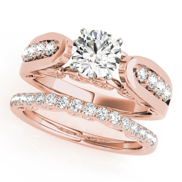 ENGAGEMENT RINGS SINGLE ROW PRONG SET - Image 4