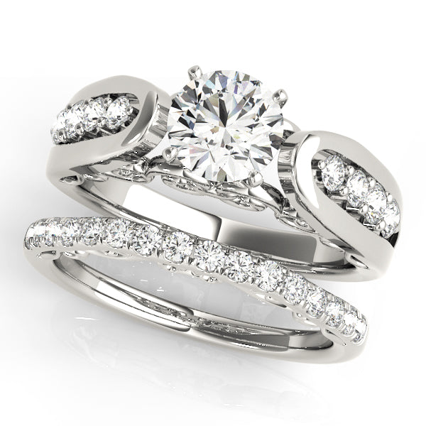 ENGAGEMENT RINGS SINGLE ROW PRONG SET - Image 7
