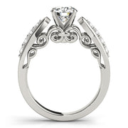 ENGAGEMENT RINGS SINGLE ROW PRONG SET - Image 3