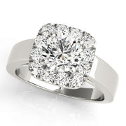 ENGAGEMENT RINGS HALO ROUND - Image 2