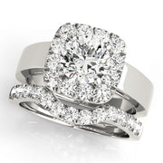ENGAGEMENT RINGS HALO ROUND - Image 6
