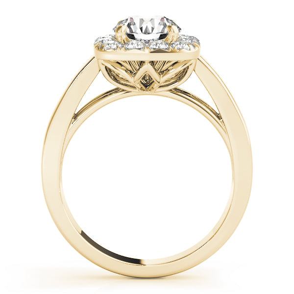 ENGAGEMENT RINGS HALO ROUND - Image 3