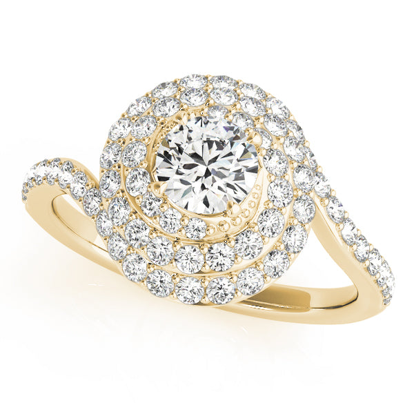 ENGAGEMENT RINGS HALO ROUND - Image 3