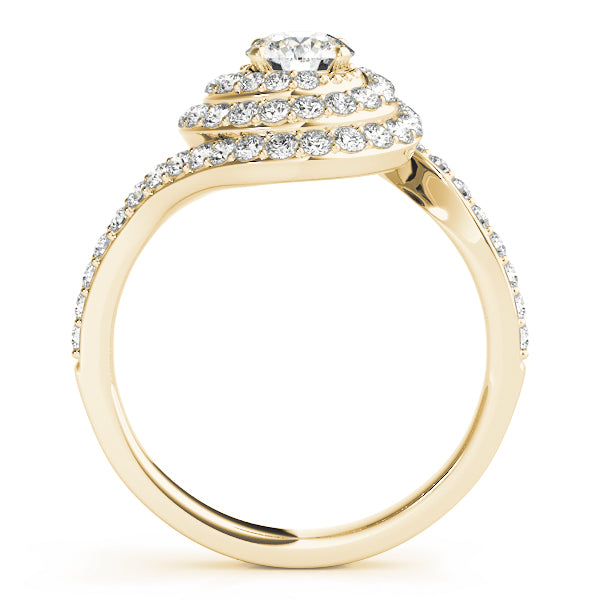 ENGAGEMENT RINGS HALO ROUND - Image 4