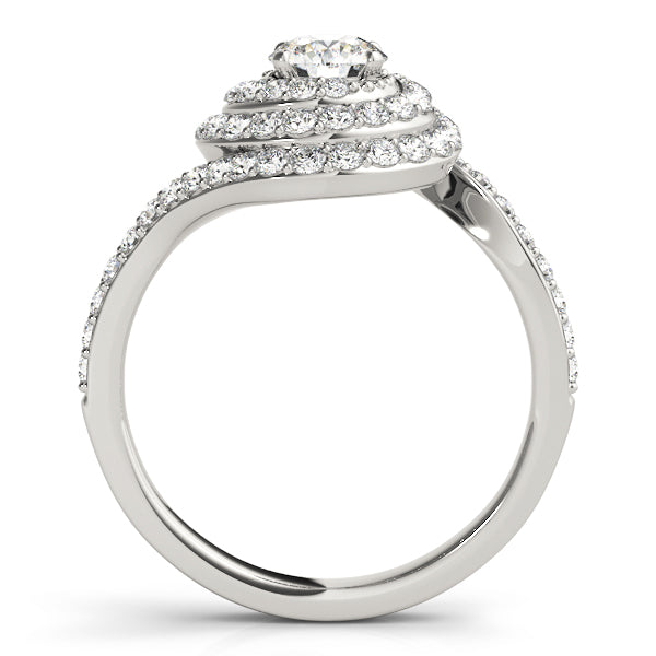 ENGAGEMENT RINGS HALO ROUND - Image 8