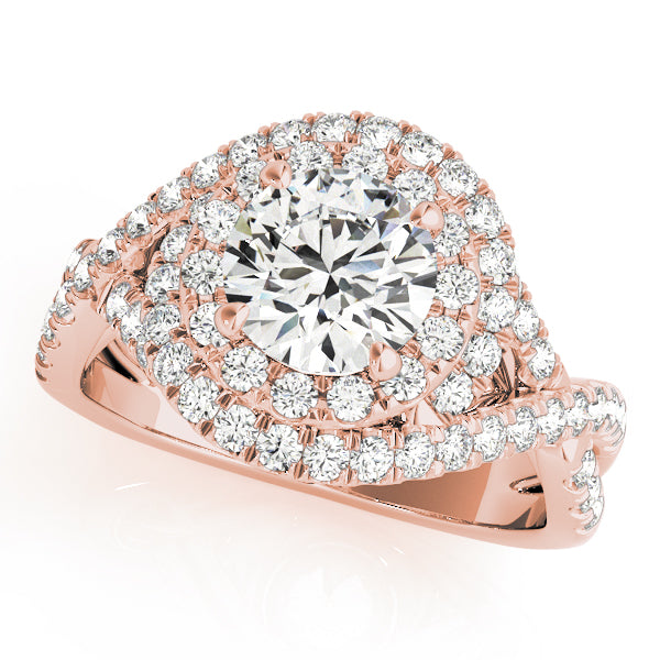 ENGAGEMENT RINGS HALO ROUND - Image 10