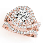 ENGAGEMENT RINGS HALO ROUND - Image 7