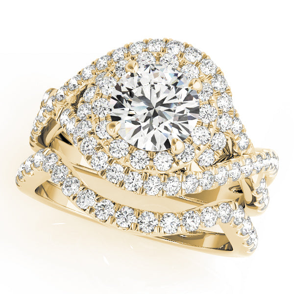 ENGAGEMENT RINGS HALO ROUND - Image 4