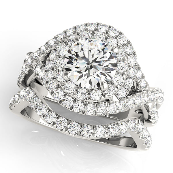 ENGAGEMENT RINGS HALO ROUND - Image 6
