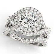 ENGAGEMENT RINGS HALO ROUND - Image 6