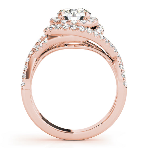ENGAGEMENT RINGS HALO ROUND - Image 8