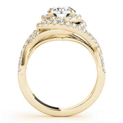 ENGAGEMENT RINGS HALO ROUND - Image 3