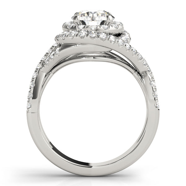 ENGAGEMENT RINGS HALO ROUND - Image 9