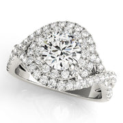 ENGAGEMENT RINGS HALO ROUND - Image 2