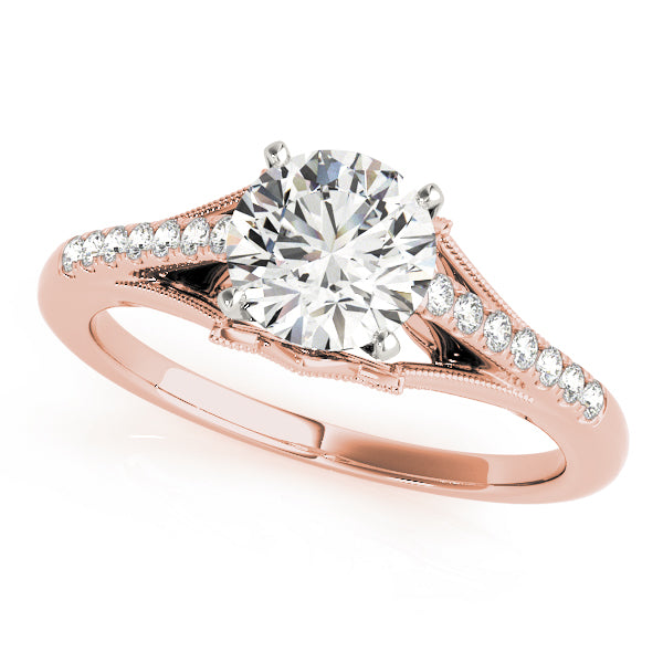 ENGAGEMENT RINGS SINGLE ROW PRONG SET - Image 4