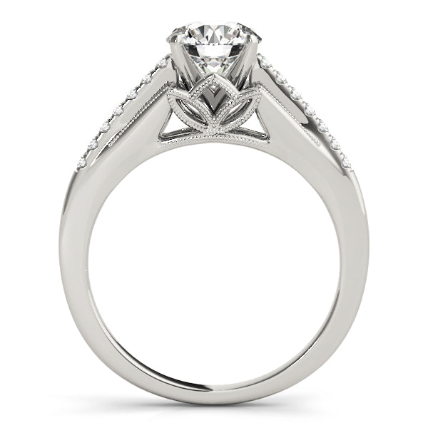 ENGAGEMENT RINGS SINGLE ROW PRONG SET - Image 3
