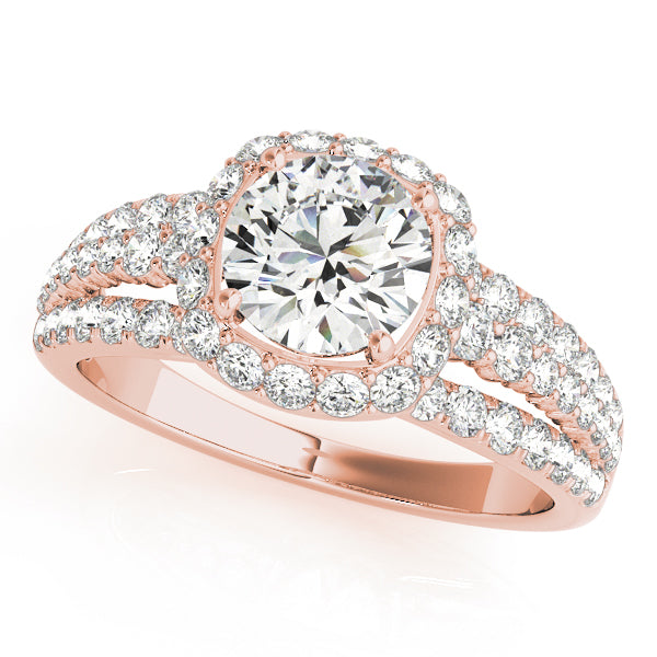 ENGAGEMENT RINGS HALO ROUND - Image 7