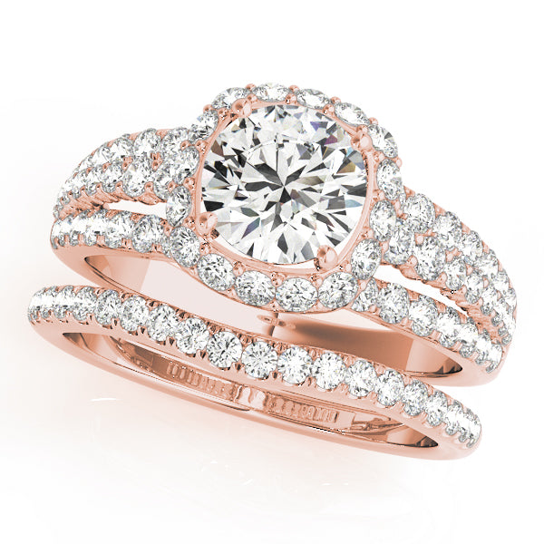 ENGAGEMENT RINGS HALO ROUND - Image 8