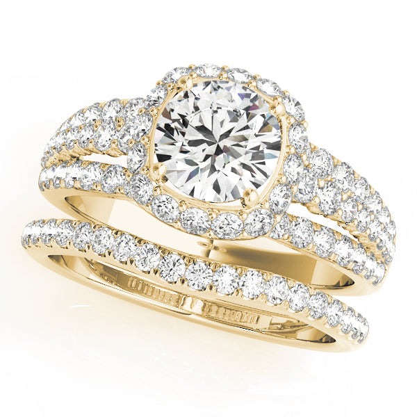 ENGAGEMENT RINGS HALO ROUND - Image 9