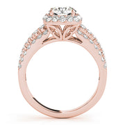 ENGAGEMENT RINGS HALO ROUND - Image 5