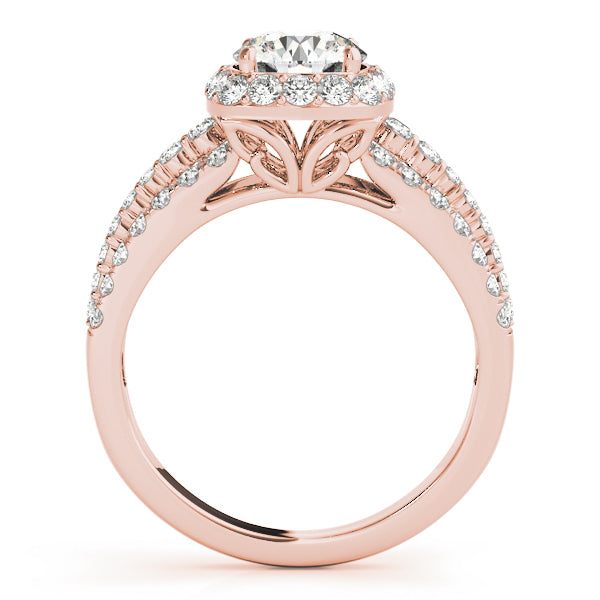 ENGAGEMENT RINGS HALO ROUND - Image 5