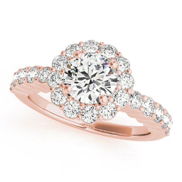 ENGAGEMENT RINGS HALO ROUND - Image 7