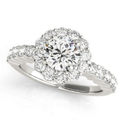 ENGAGEMENT RINGS HALO ROUND - Image 2