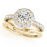 ENGAGEMENT RINGS HALO ROUND - Image 8