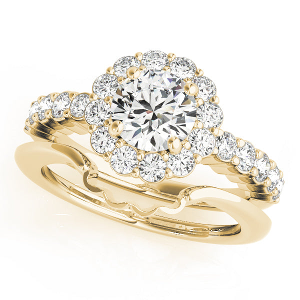 ENGAGEMENT RINGS HALO ROUND - Image 8