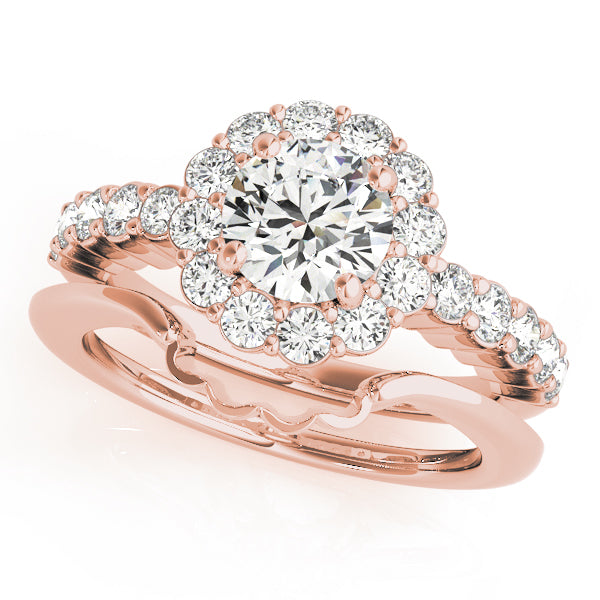 ENGAGEMENT RINGS HALO ROUND - Image 3