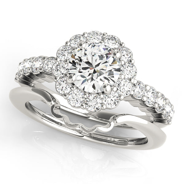 ENGAGEMENT RINGS HALO ROUND - Image 10