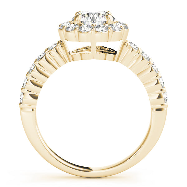 ENGAGEMENT RINGS HALO ROUND - Image 4