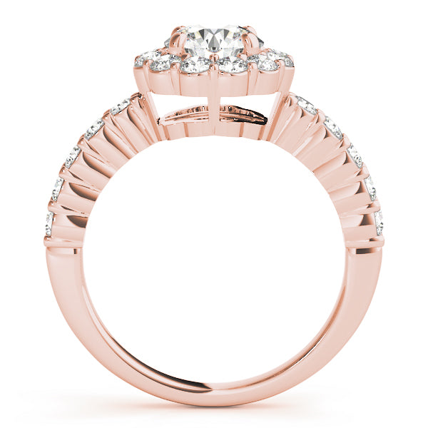 ENGAGEMENT RINGS HALO ROUND - Image 9