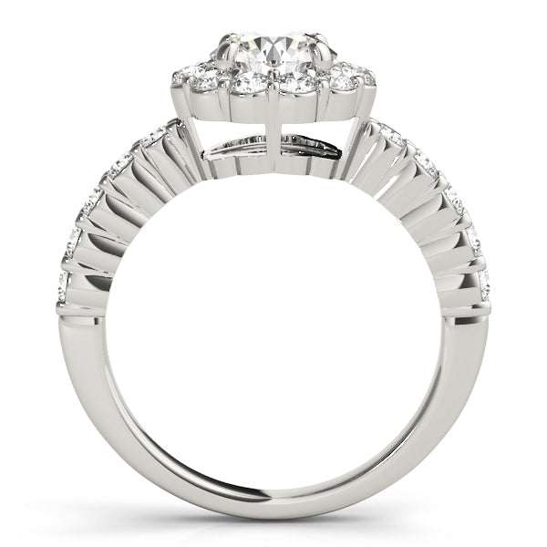 ENGAGEMENT RINGS HALO ROUND - Image 6