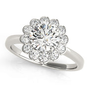 ENGAGEMENT RINGS HALO ROUND - Image 2