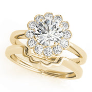 ENGAGEMENT RINGS HALO ROUND - Image 8