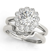 ENGAGEMENT RINGS HALO ROUND - Image 9