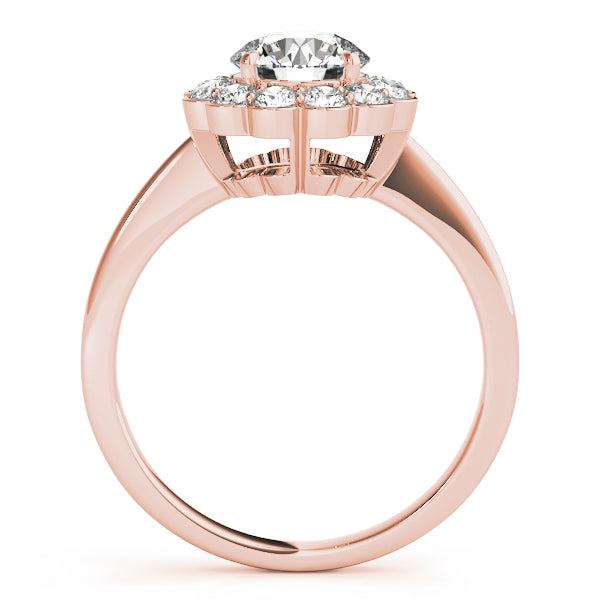 ENGAGEMENT RINGS HALO ROUND - Image 5