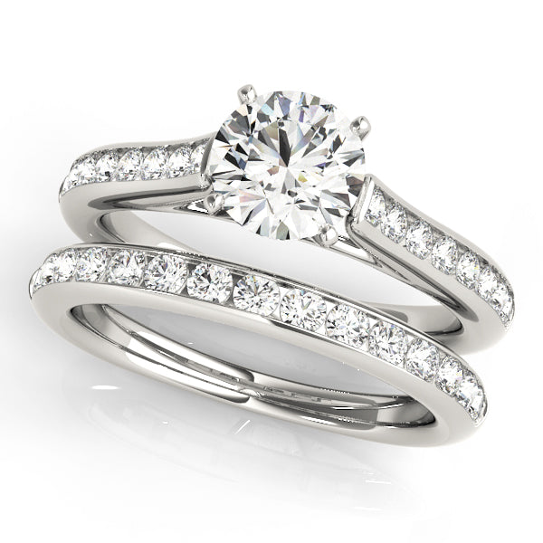 ENGAGEMENT RINGS SINGLE ROW CHANNEL SET - Image 3