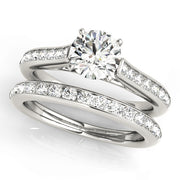 ENGAGEMENT RINGS SINGLE ROW CHANNEL SET - Image 3
