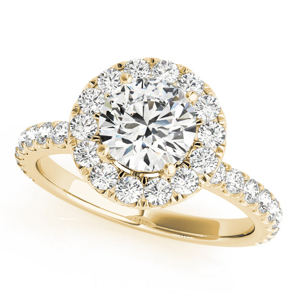 ENGAGEMENT RINGS HALO ROUND - Image 7